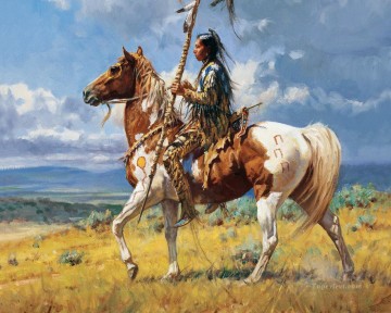 Indios americanos Painting - indios americanos occidentales 21
